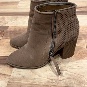 Womens tan booties